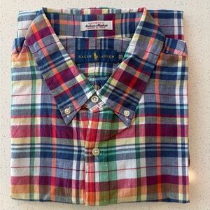 Ralph Lauren Men's Multicolor Plaid Shirt